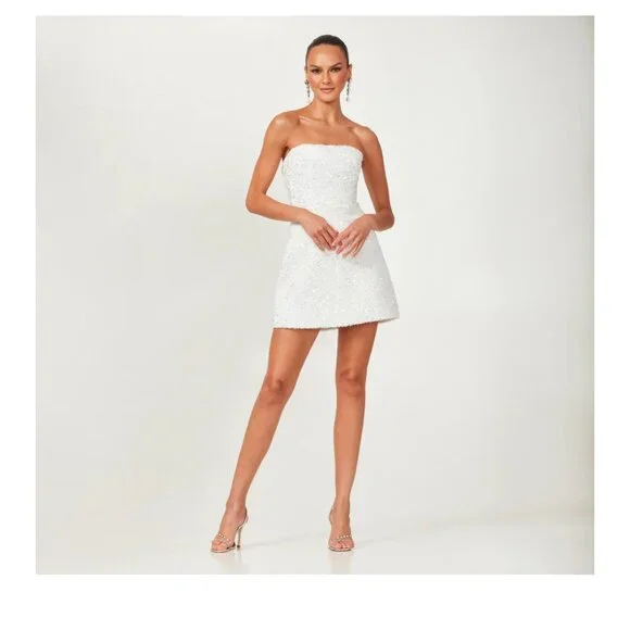 Helsi Sequin Gown/ Mini - Picture 3 of 3